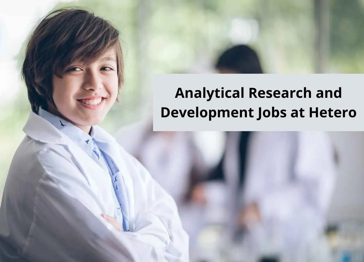 Opening in Analytical Research and Development at Hetero