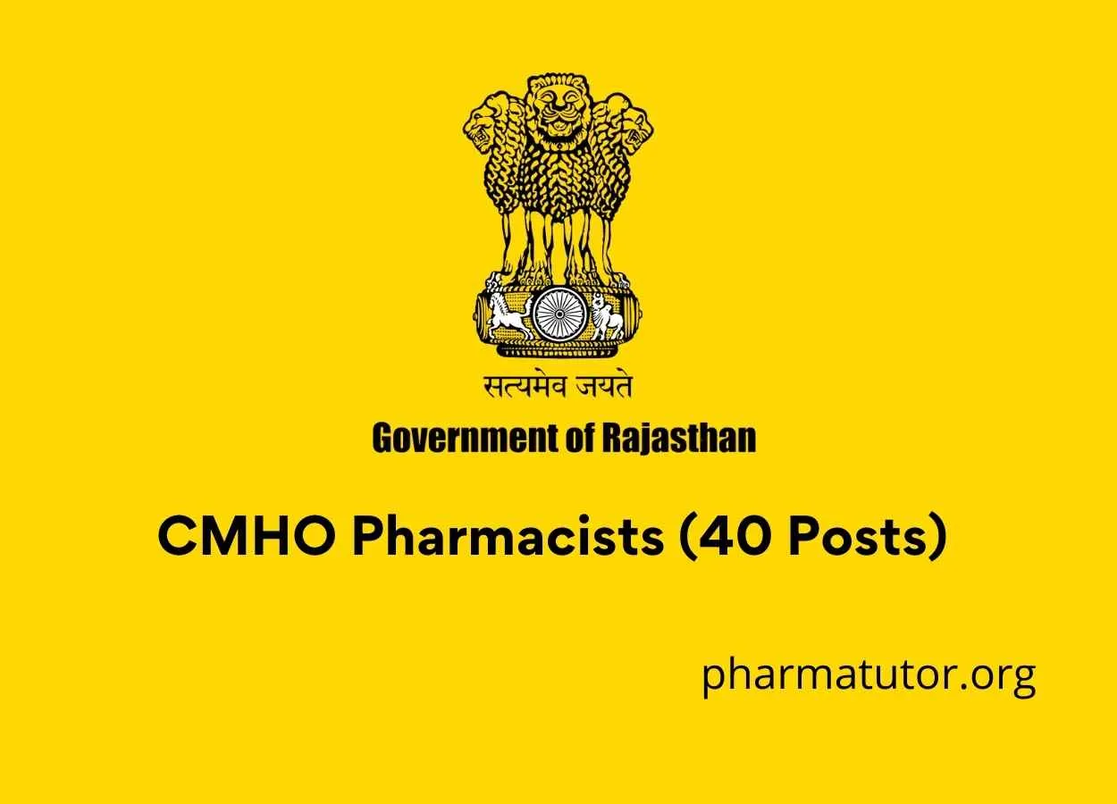 Recruitment for Pharmacists at CMHO