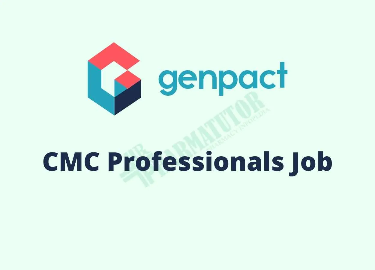 Work as CMC Professionals at Genpact