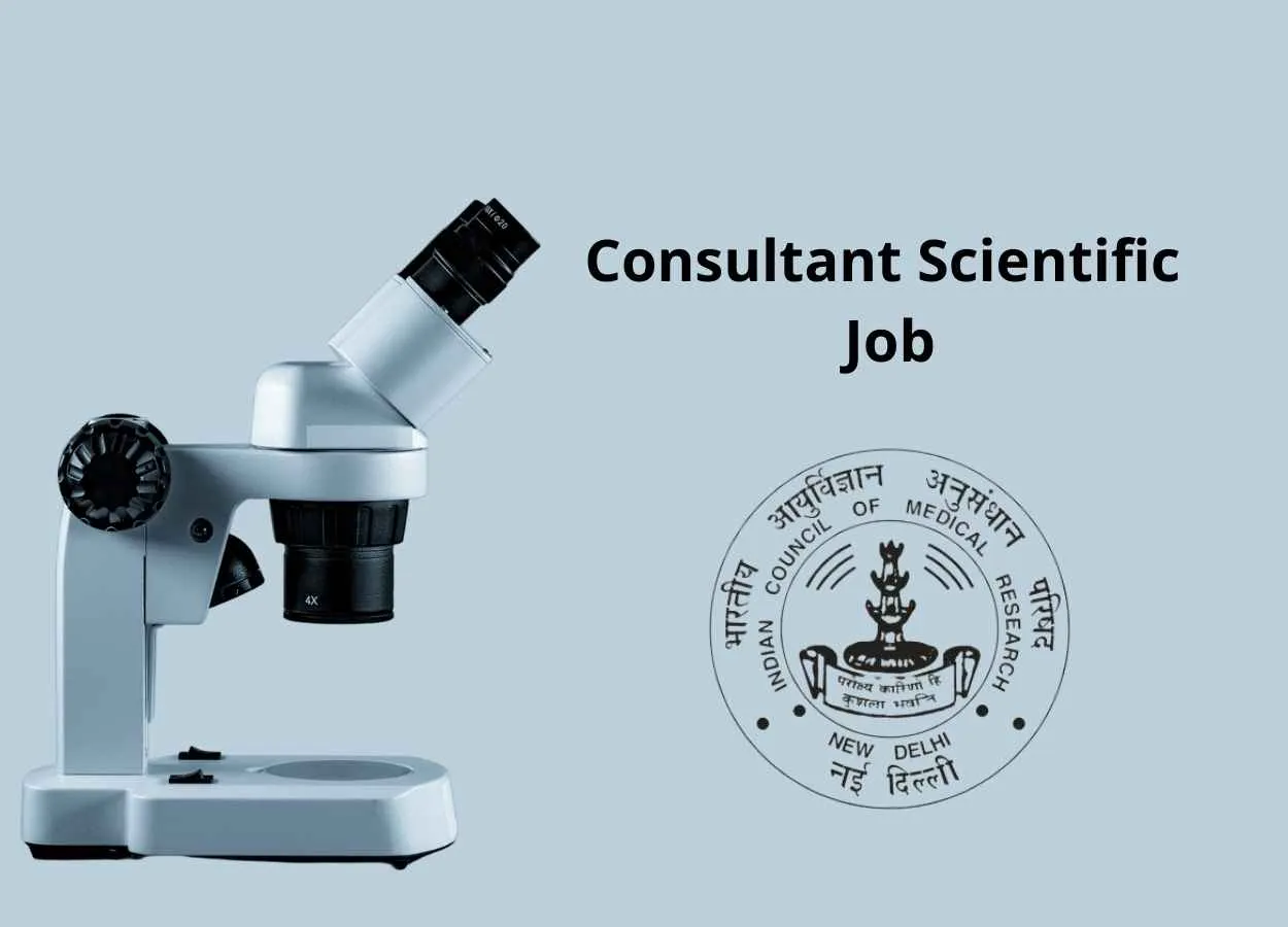 Applications are invited for Consultant Scientific in TB Research Consortium Project, ICMR 