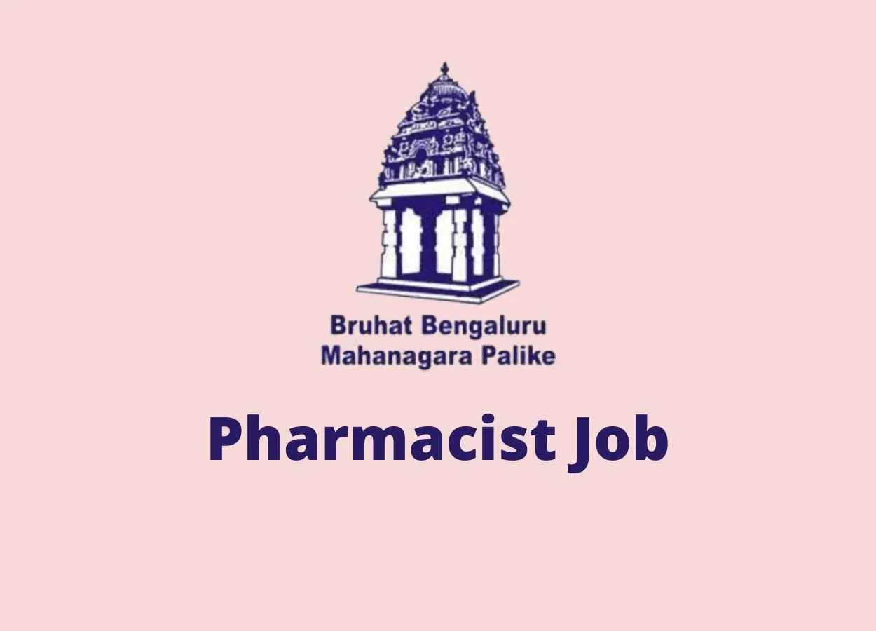 Job for Pharmacist at BBMP