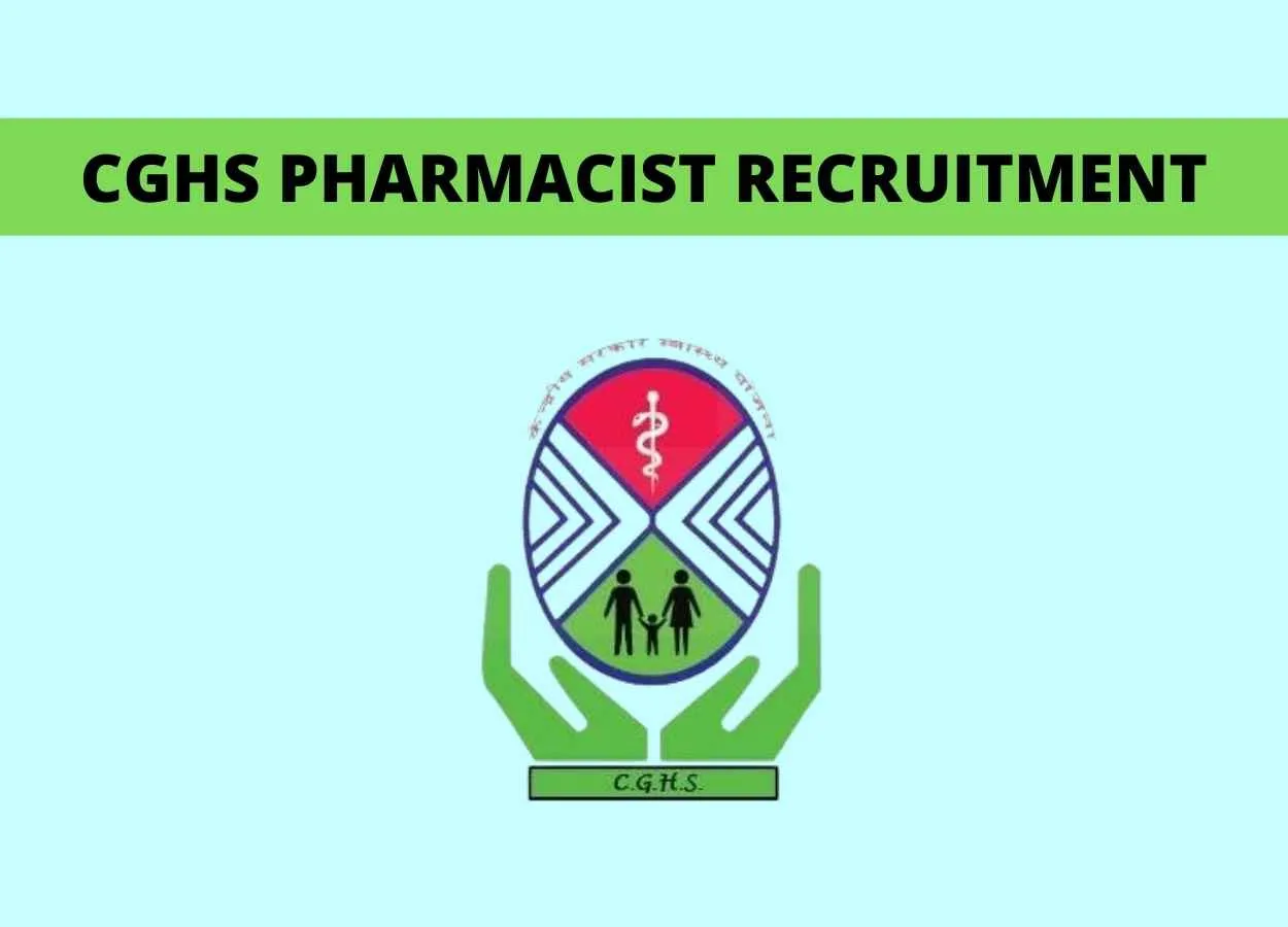 Recruitment for Pharmacists at CGHS Wellness Centre