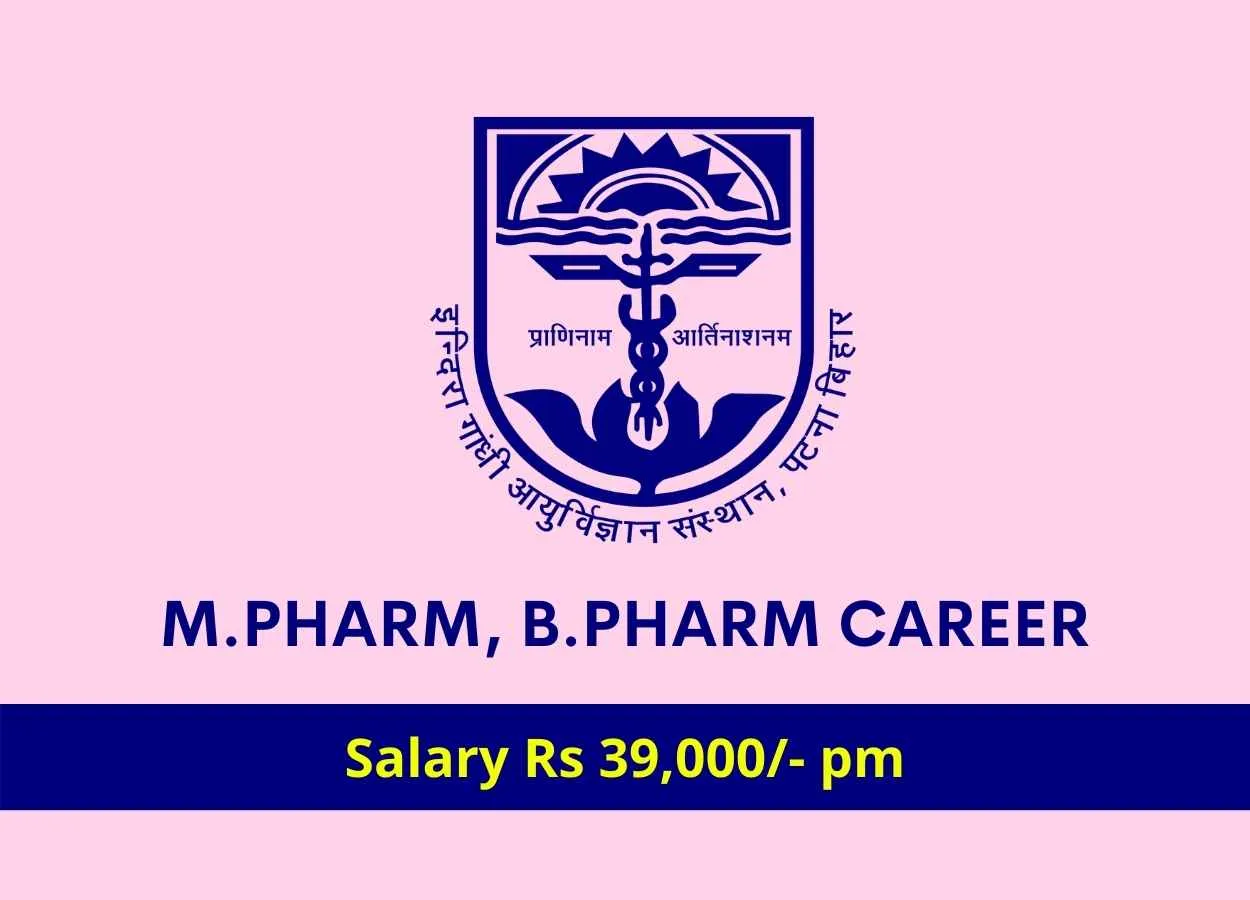 Career for M.Pharm, B.Pharm as Quality Manager at IGIMS