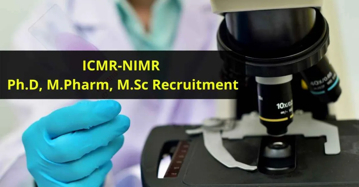 Career for Research Associate at NIMR
