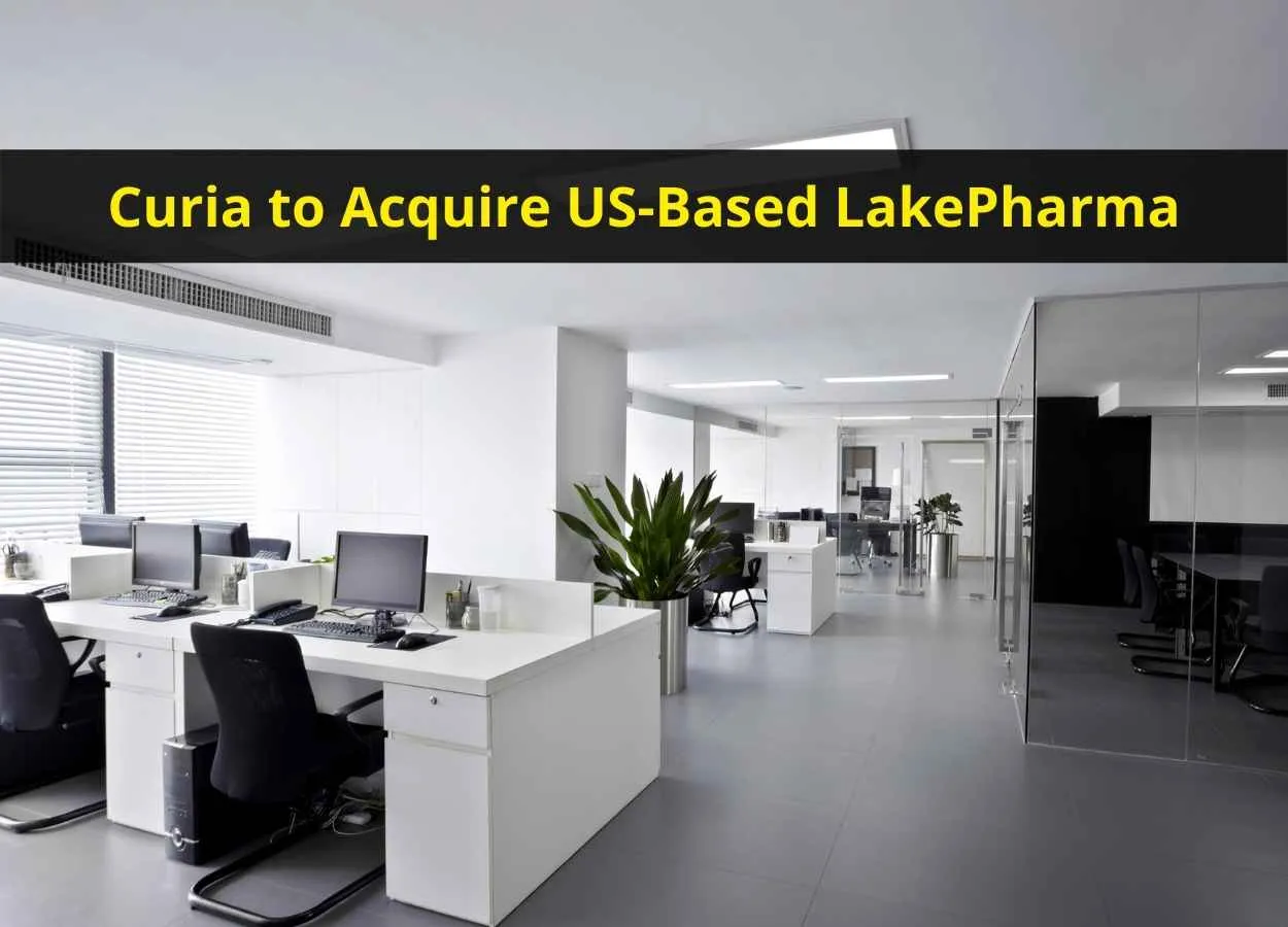 Curia to Acquire US-Based LakePharma
