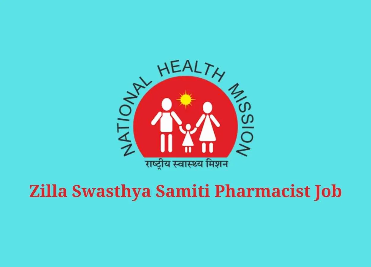 Job for Pharmacist at Zilla Swasthya Samiti, Rayagada
