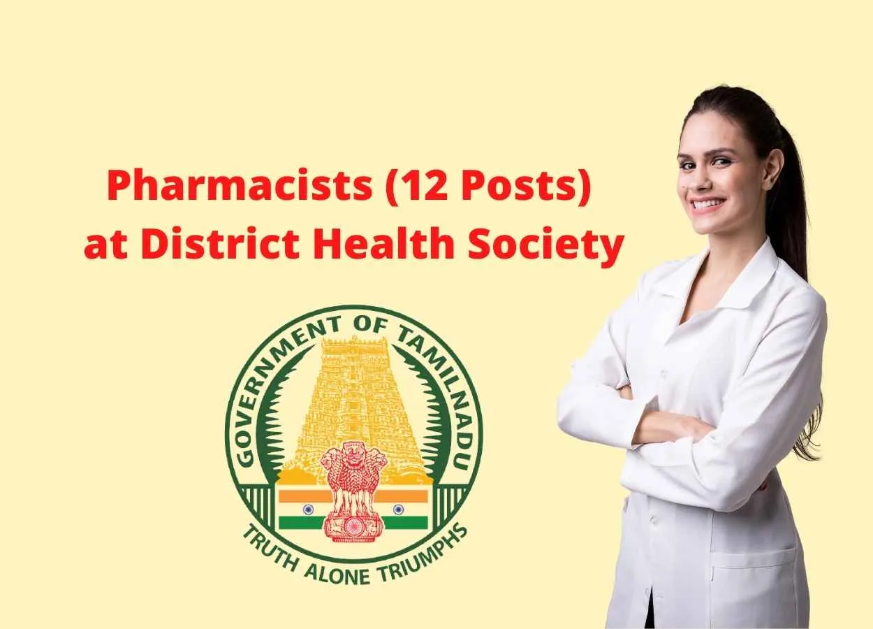 Job for Pharmacists at District Health Society