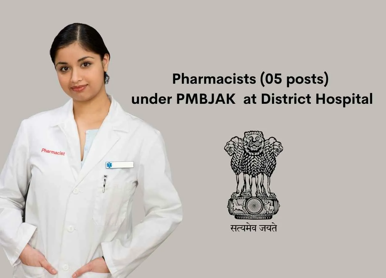 Job for Pharmacists under PMBJAK at District Hospital