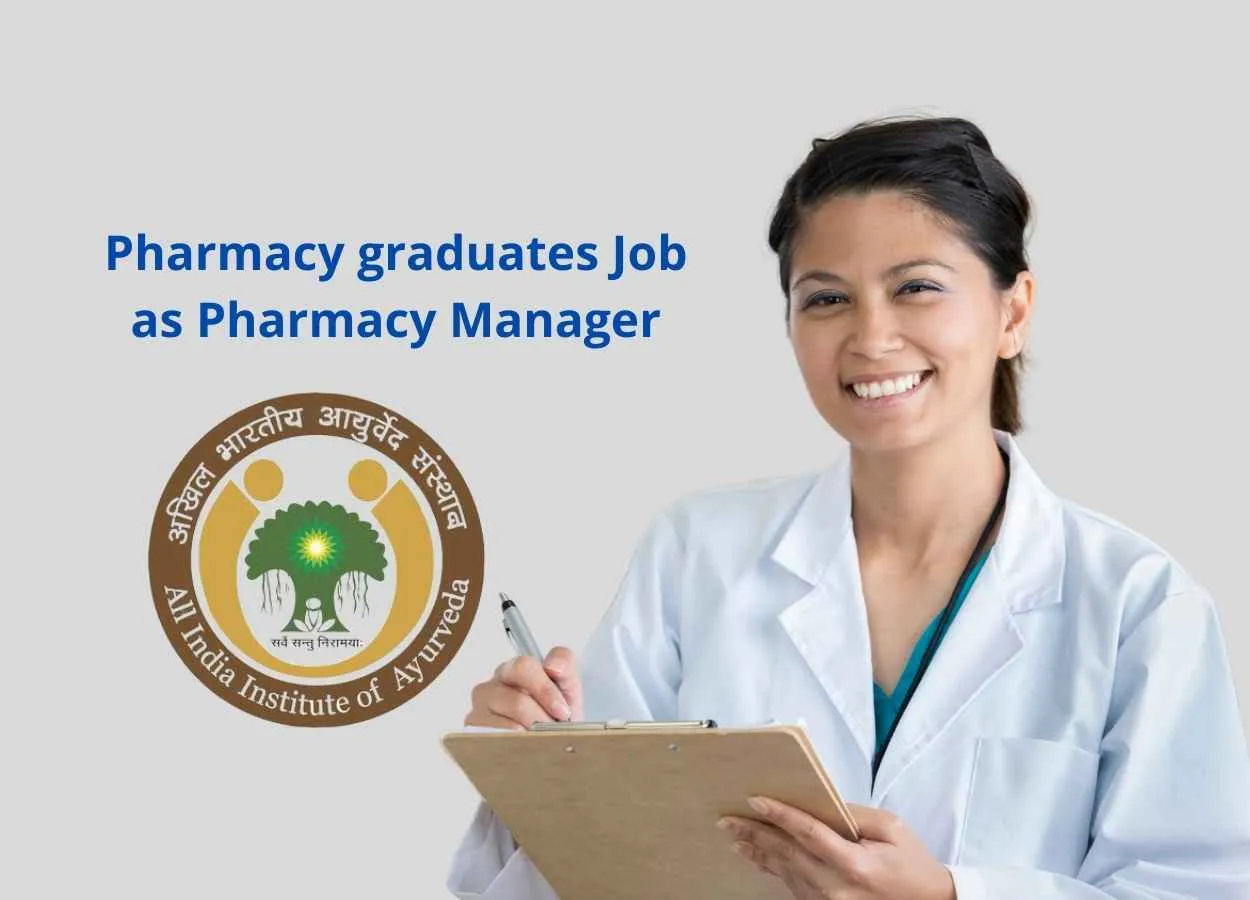 Job for Pharmacy graduates as Pharmacy Manager at AIIA