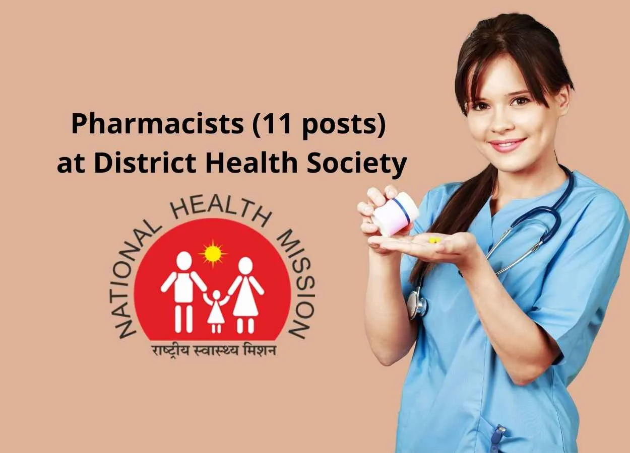 Job Openings for Pharmacists at District Health Society