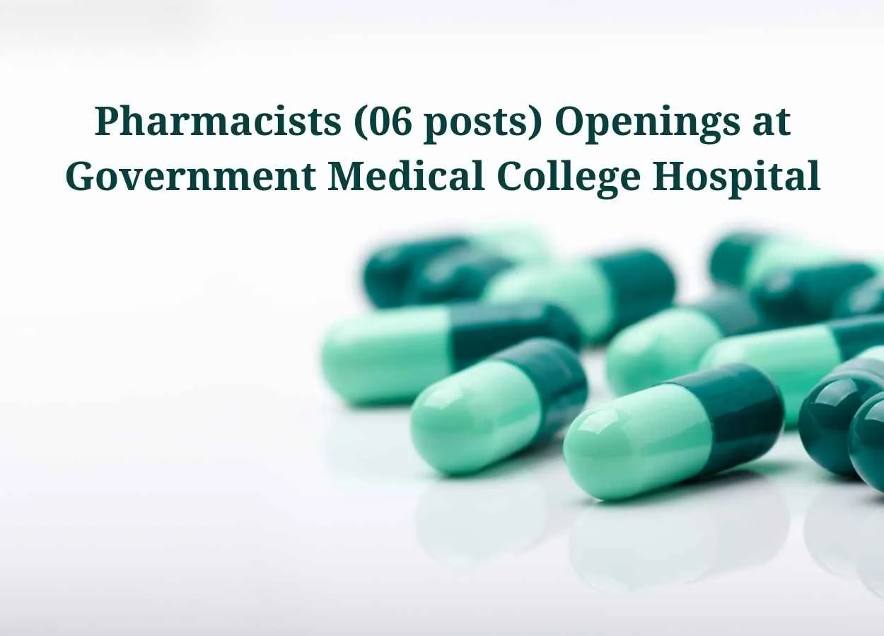 Government Medical College Hospital, Coimbatore Job