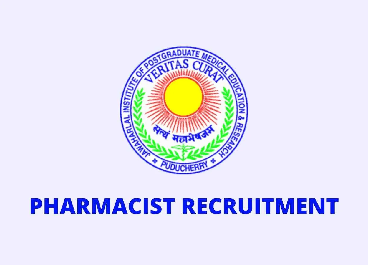 Recruitment for Pharmacists at JIPMER