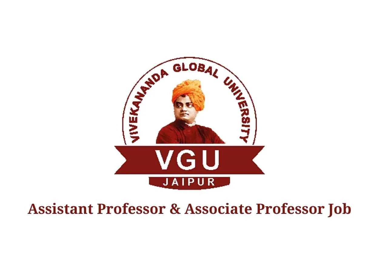 Vacancy for Assistant Professor and Associate Professor at Vivekananda Global University