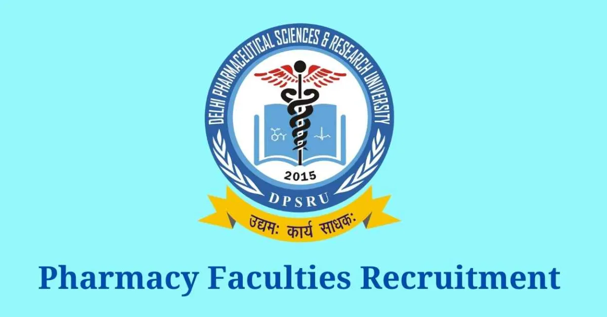Career for for Pharmacy faculties at DPSRU