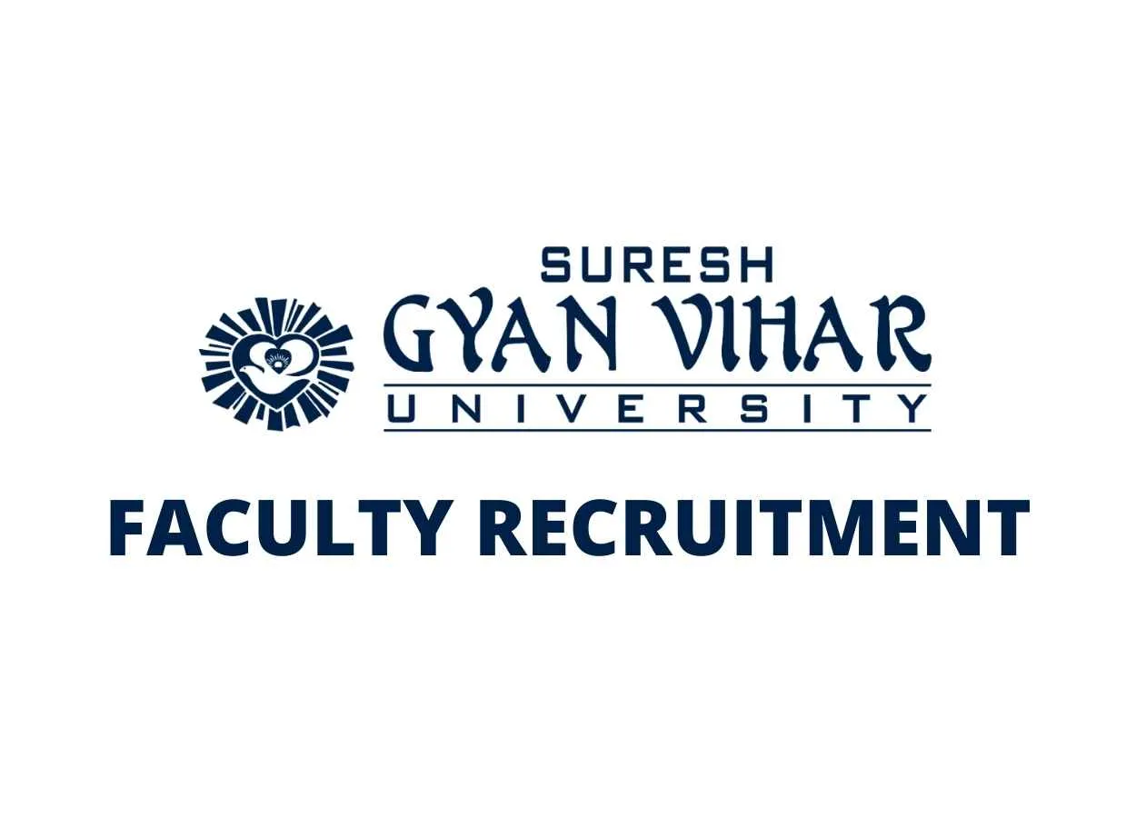 Faculty Recruitment at Gyan Vihar University