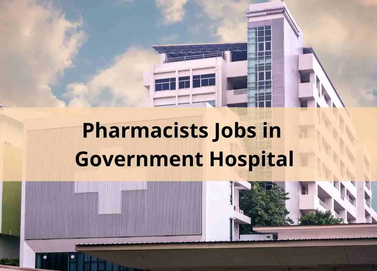 Pharmacists openings at Chengalpattu Medical College Hospital