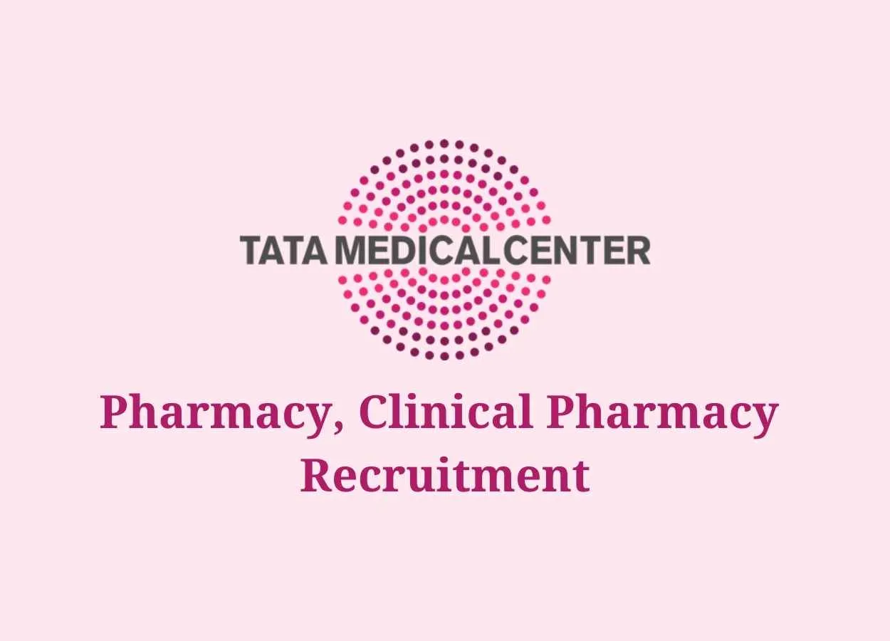 Job for M.Pharm as Project Manager at Tata Medical Center