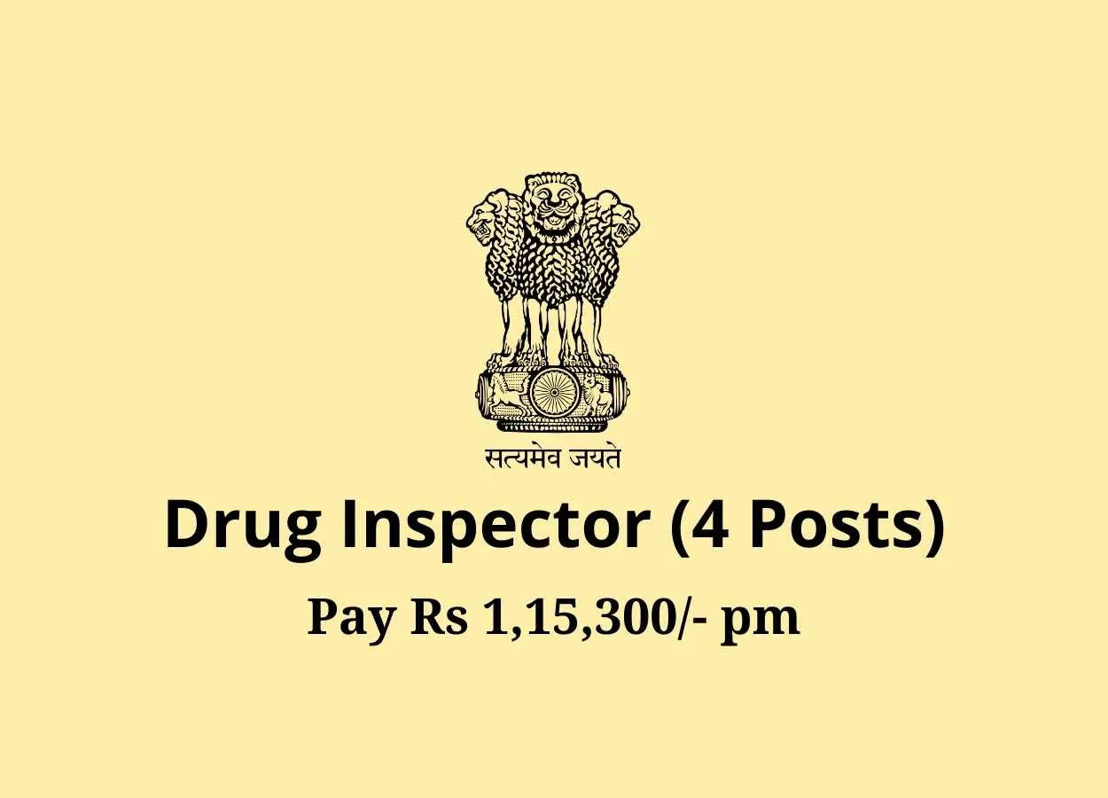 Job openings for Drug Inspector in Public Service Commission 