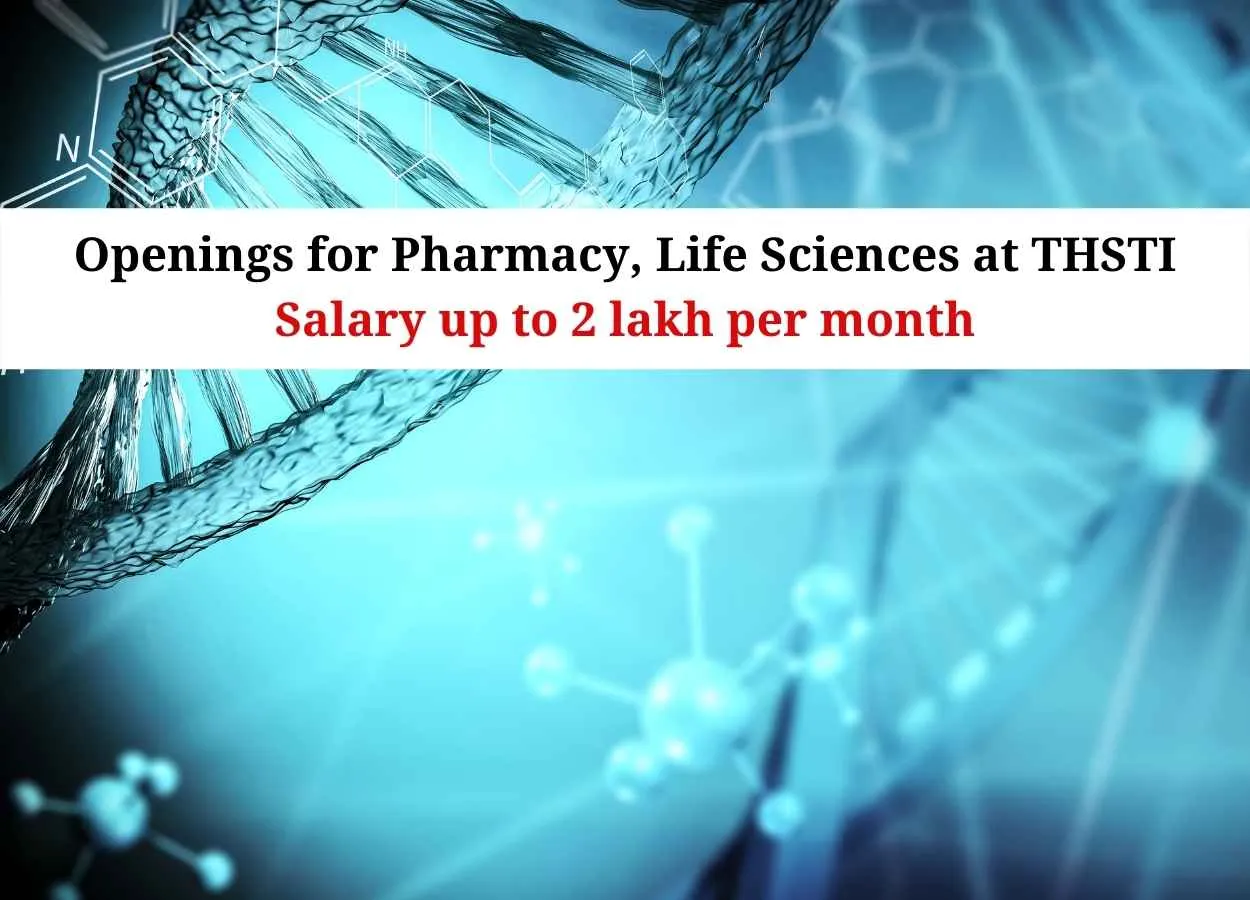 Job Openings for Pharmacy, Life Sciences at THSTI