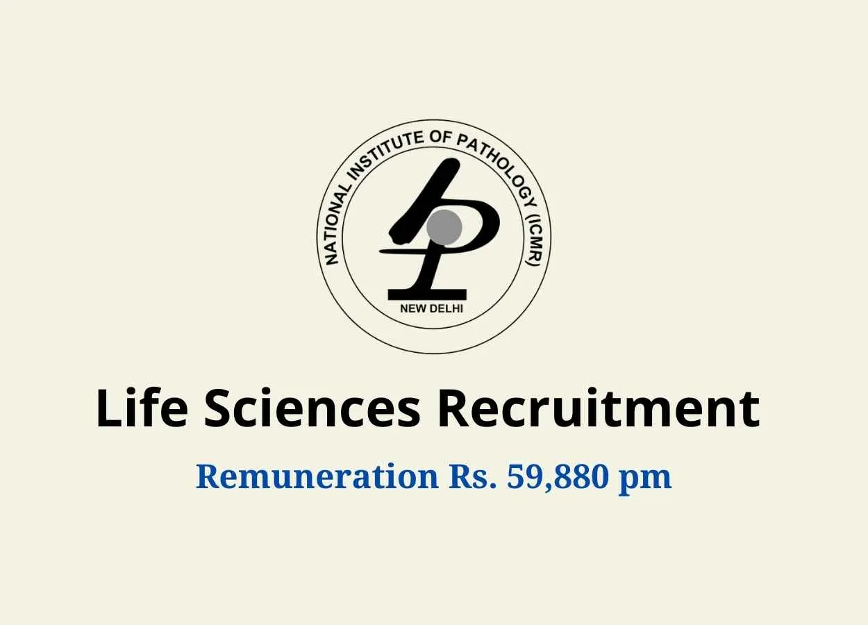 Life Sciences recruitment at National Institute of Pathology