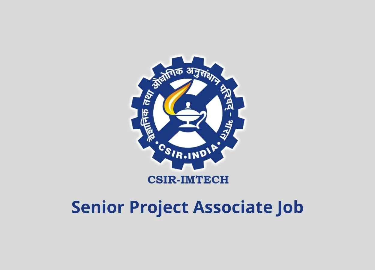 Vacancy for Senior Project Associate at Institute of Microbial Technology