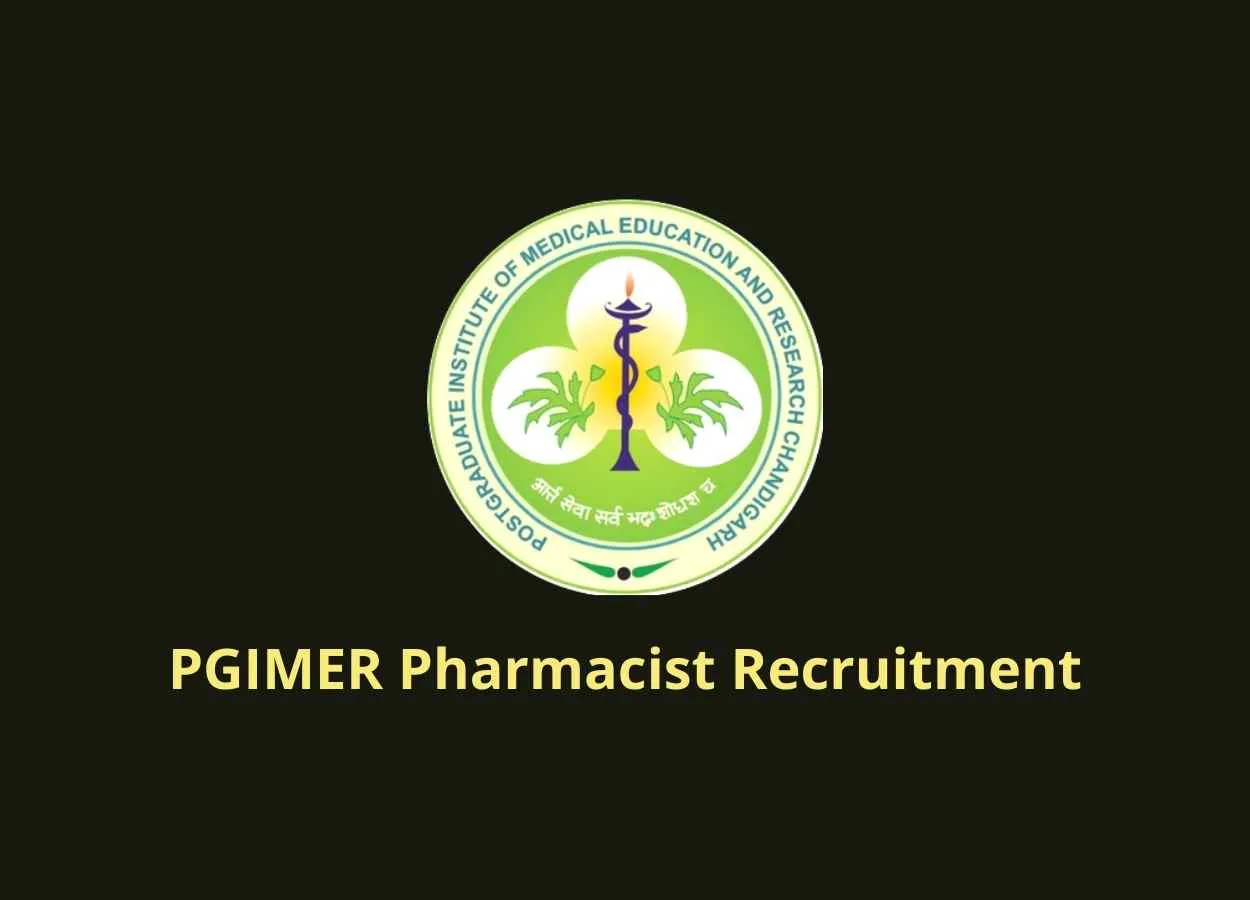 Walk in interview for Pharmacist at PGIMER