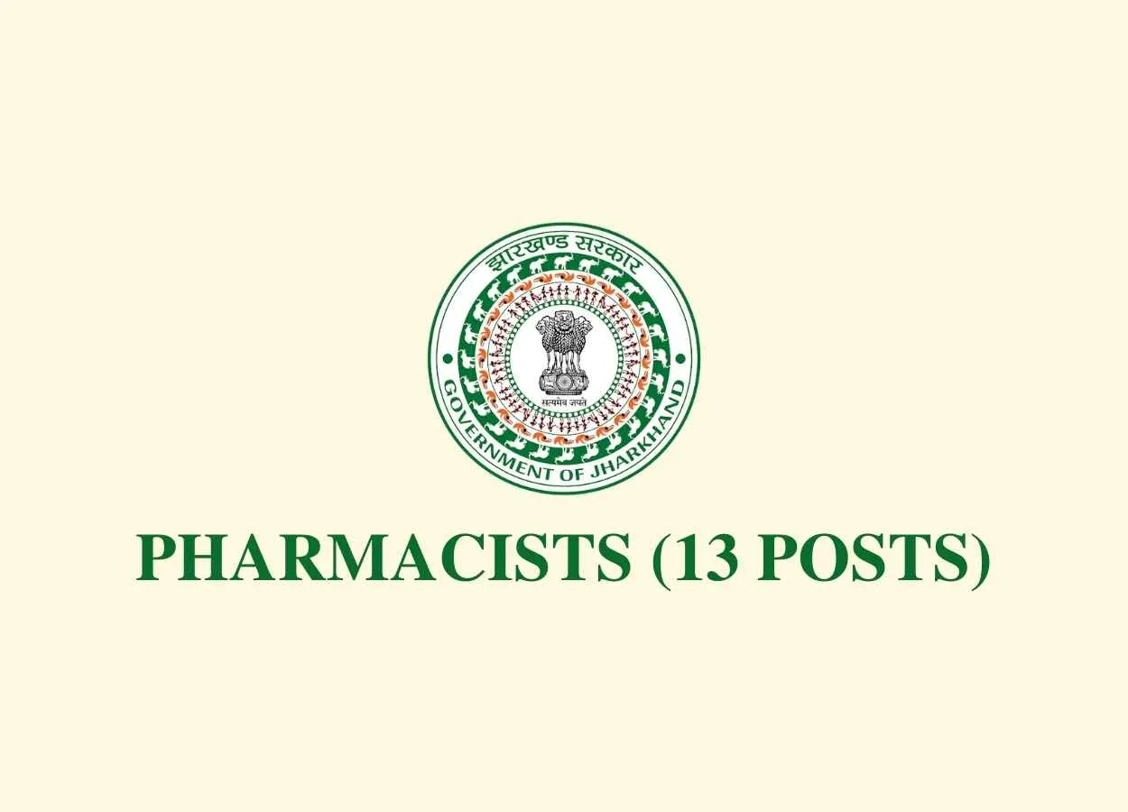 Job Openings for Pharmacists under Civil Surgeon-cum-Chief Medical Officer