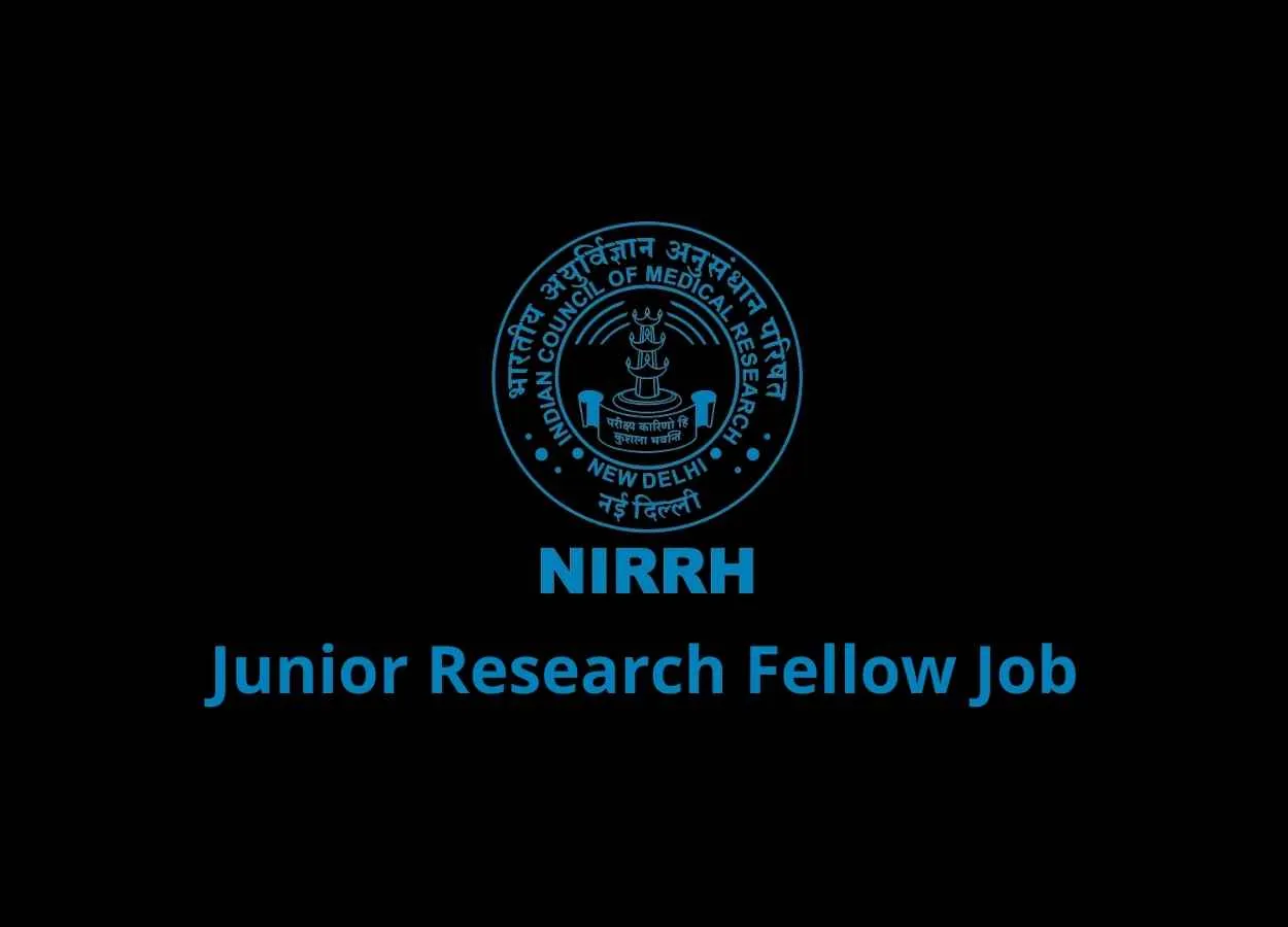 Online applications are invited for Junior Research Fellow at NIRRH