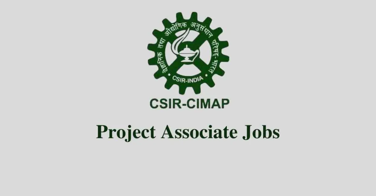 Project Associate Jobs at Central Institute of Medicinal and Aromatic Plants