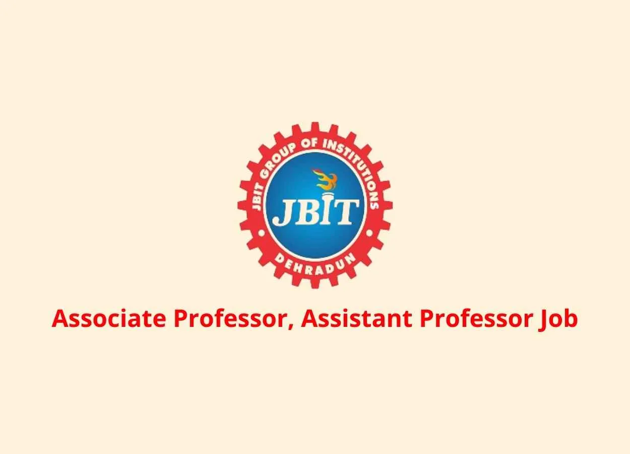 Vacancy for Associate Professor, Assistant Professor at JBIT College of Pharmacy