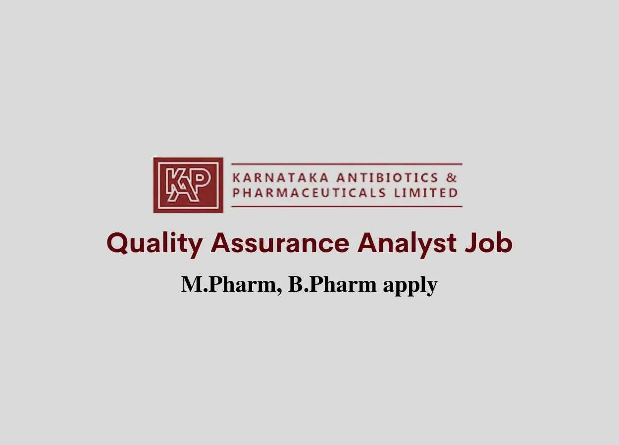 Applications are invited for Quality Assurance Analyst at KAPL