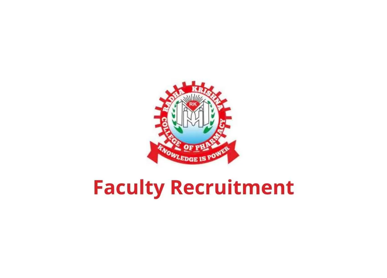 Faculty Recruitment at Radha Krishna College Of Pharmacy