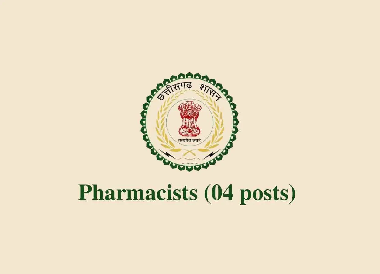 Job for Pharmacists at Chief Medical and Health Officer, Bijapur