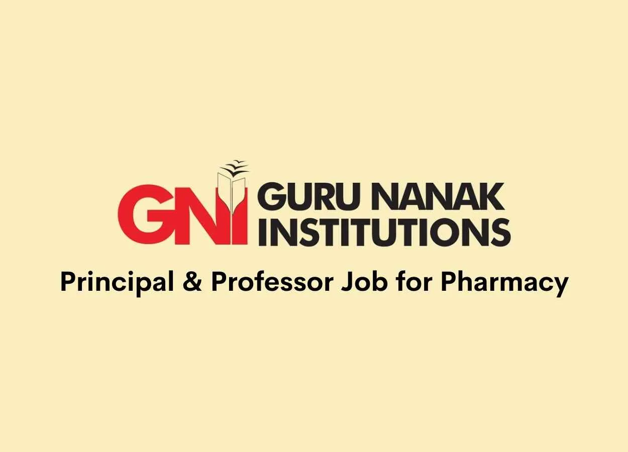 Job for Principal & Professor at Guru Nanak Institutions