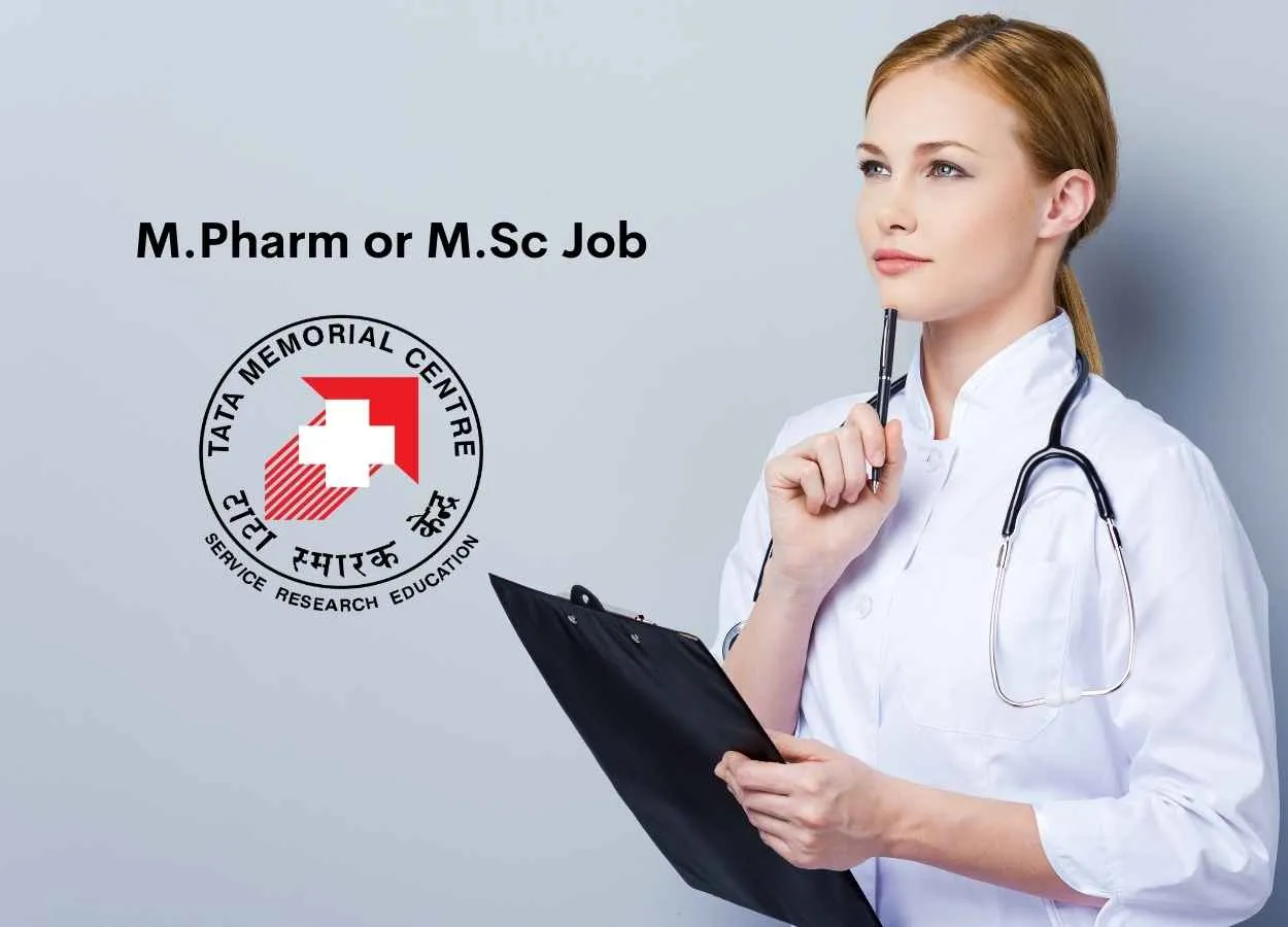 M.Pharm or M.Sc Job in Aid Institution of the Dept. of Atomic Energy