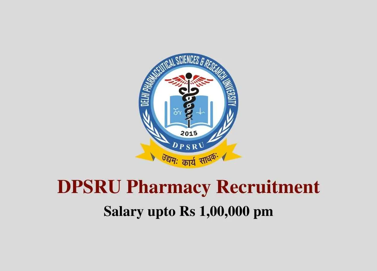 Pharmacy Recruitment at DPSRU