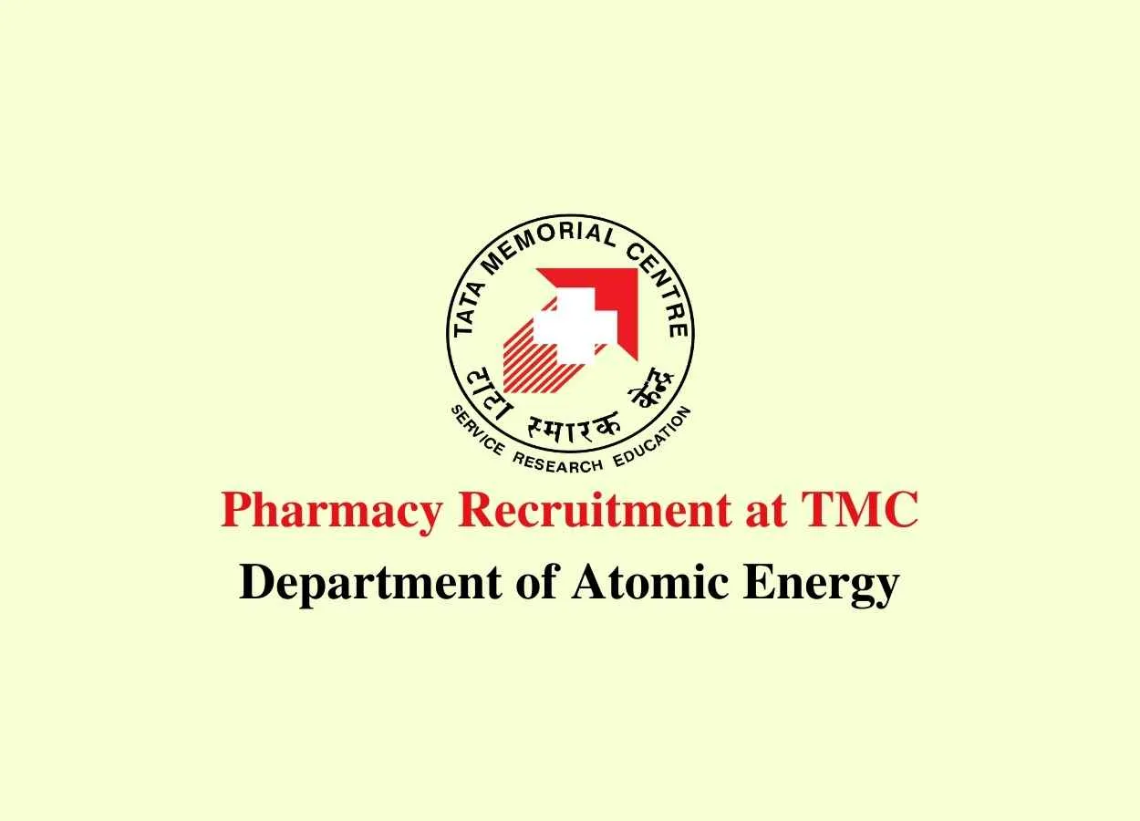Pharmacy Recruitment at Tata Memorial Centre
