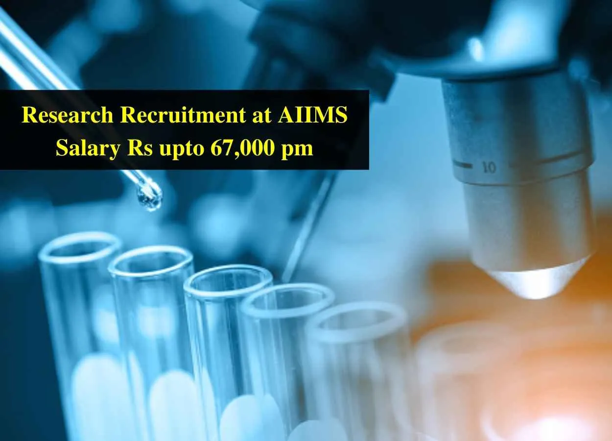 Research Recruitment at All India Institute of Medical Sciences