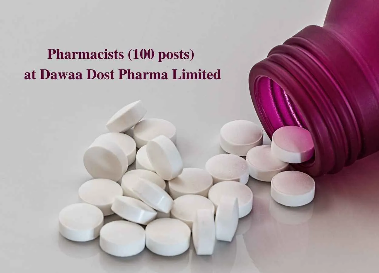 Job for Pharmacists at Dawaa Dost Pharma Limited - Bangalore, Jaipur, Jodhpur
