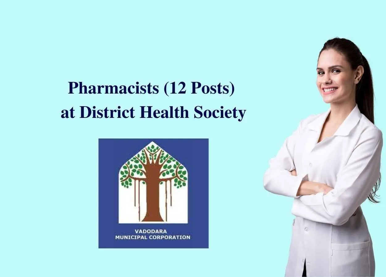 Vacancy for Pharmacists at District Health Society