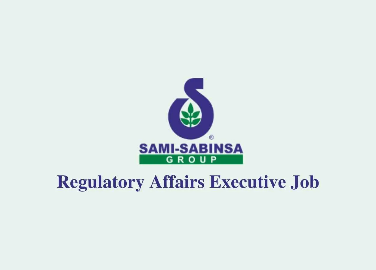 Work as Regulatory Affairs Executive at Sami-Sabinsa Group Limited