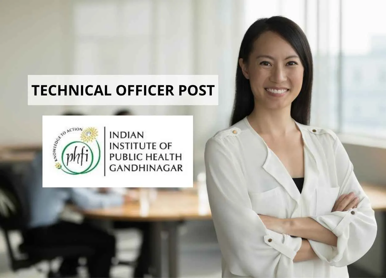 Applications are invited for Technical Officer at IIPHG
