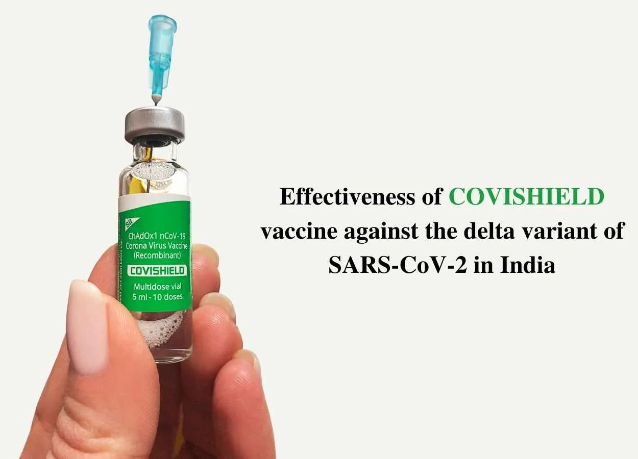 Effectiveness of ChAdOx1 nCoV-19  vaccine against the delta variant of SARS-CoV-2 in India