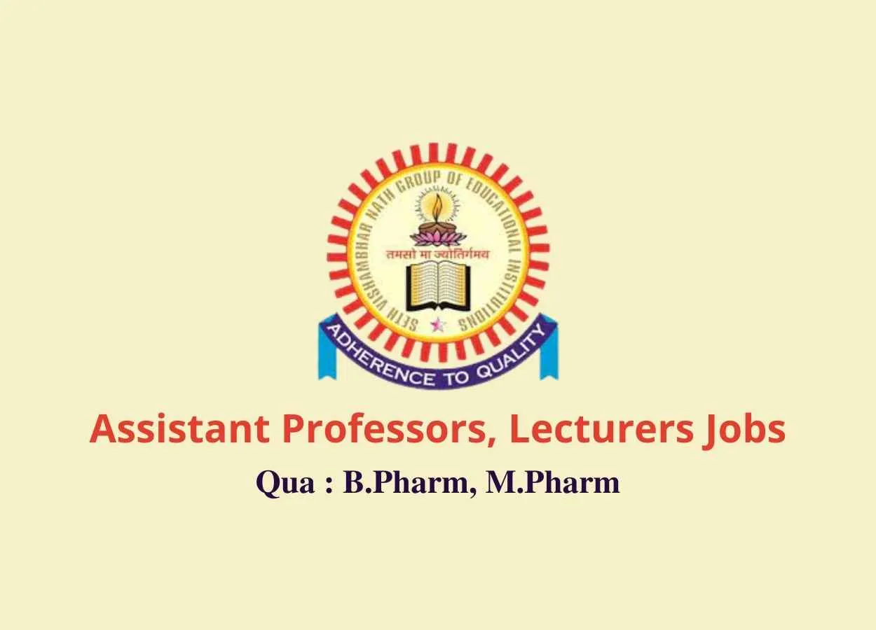 Job for Assistant Professors, Lecturers at SVN Group of Educational Institutions