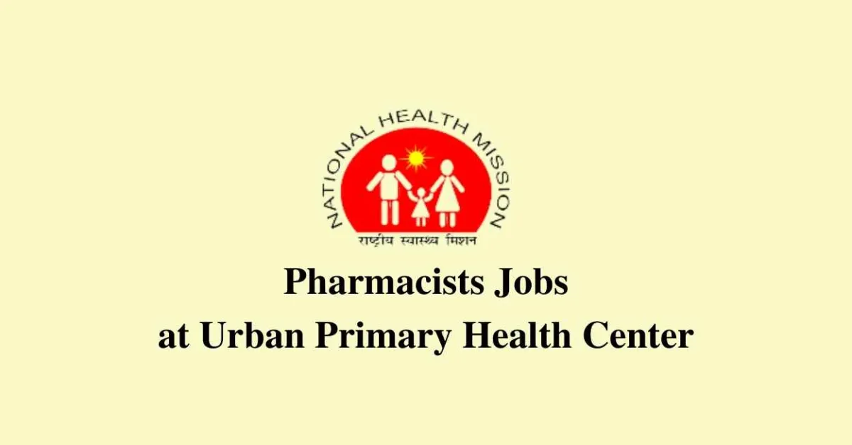 Job for Pharmacists at Urban Primary Health Center