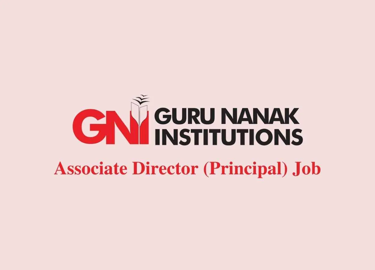 Job for Principal at Guru Nanak Institutions