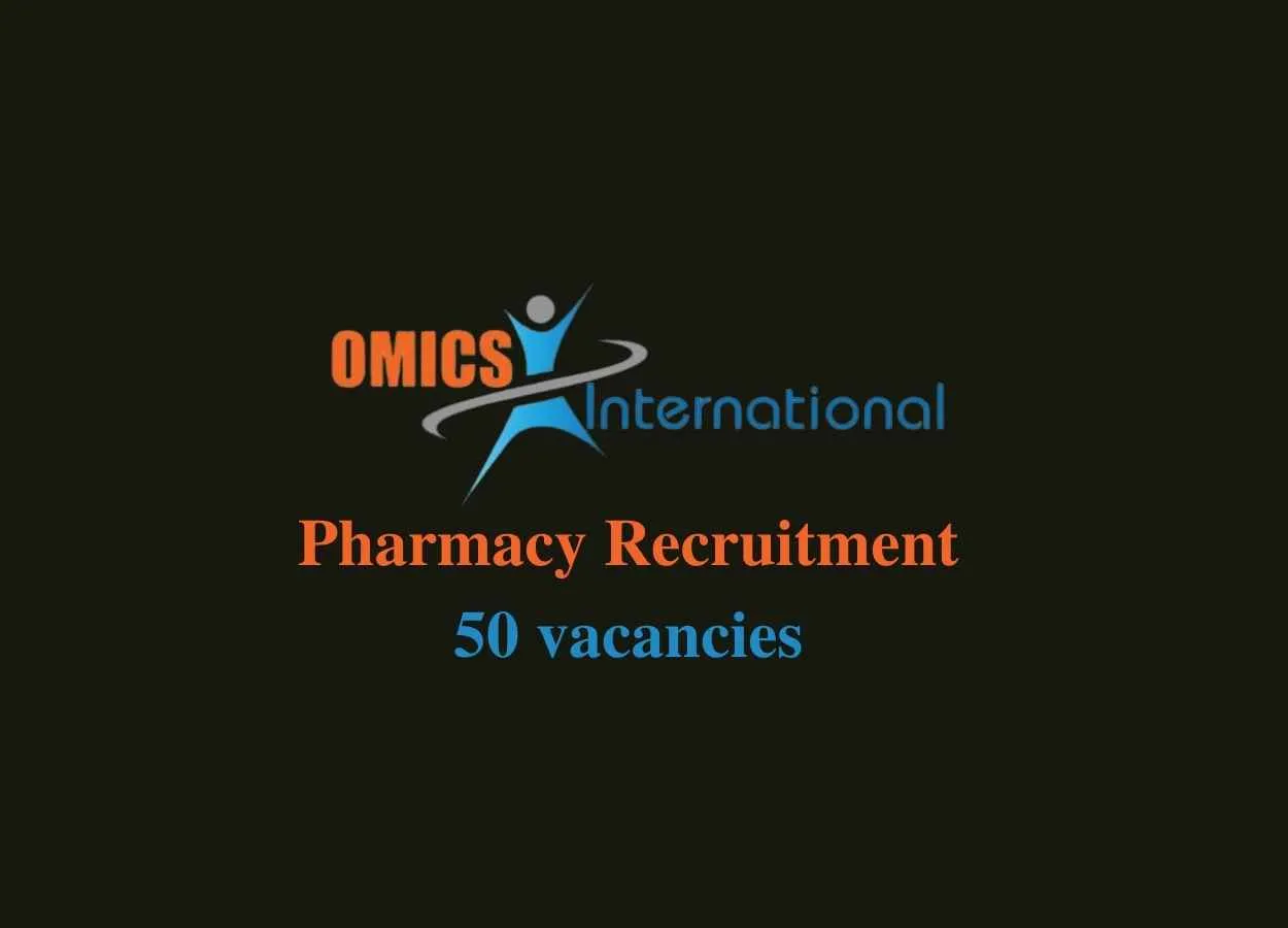 Pharmacy Recruitment at Omics International Pvt Ltd
