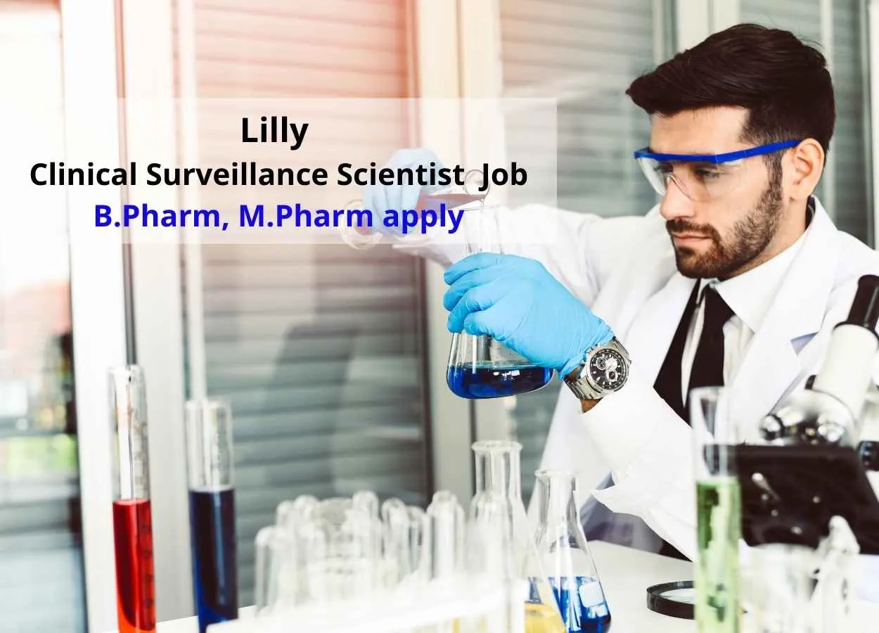 Work as Clinical Surveillance Scientist at Lilly