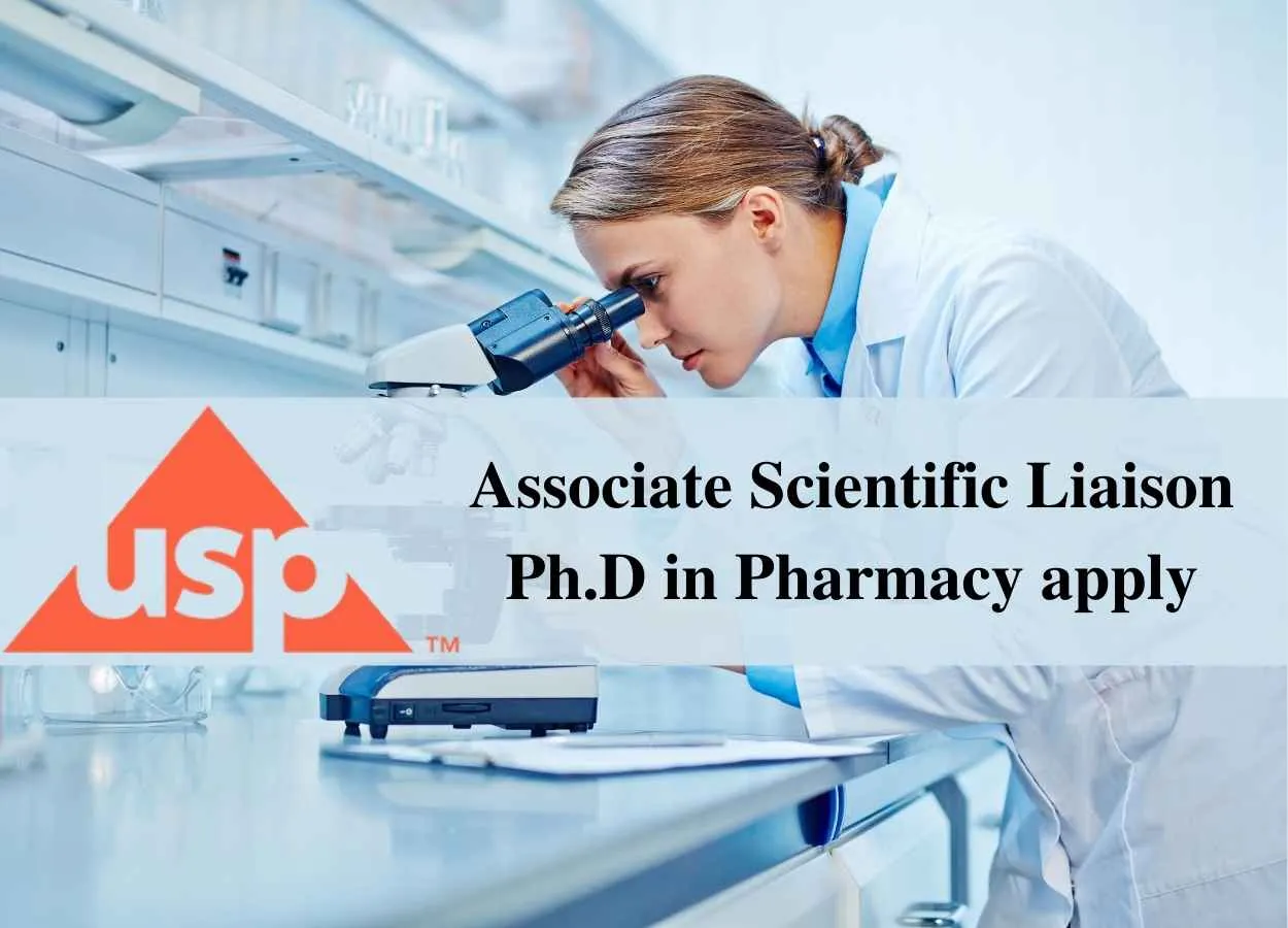 Associate Scientific Liaison Require at United States Pharmacopeia