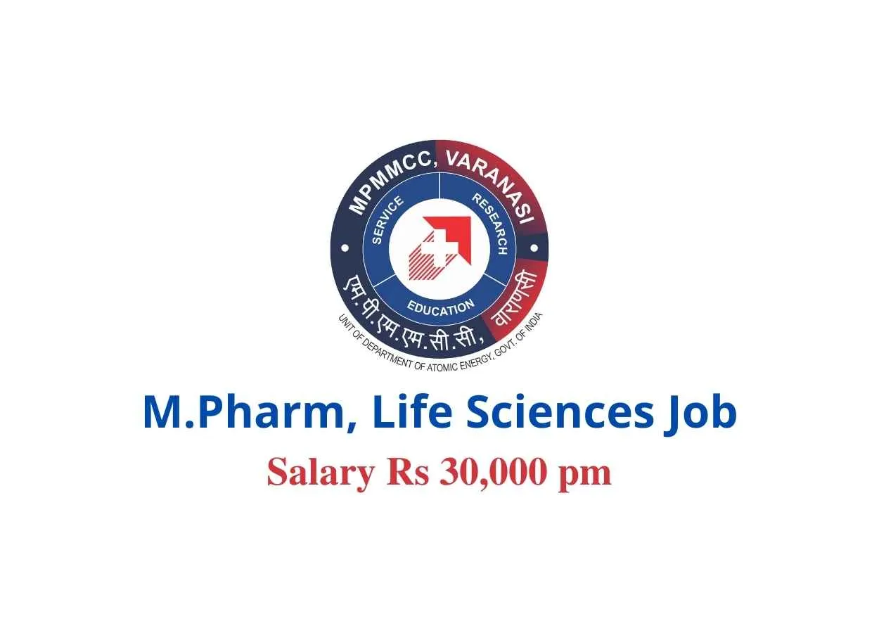M.Pharm, Life Sciences Job at MPMMCC